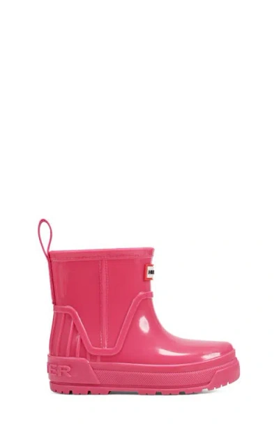 Hunter Big Kids Grace Waterproof Rain Boots 4 Dark Pink
