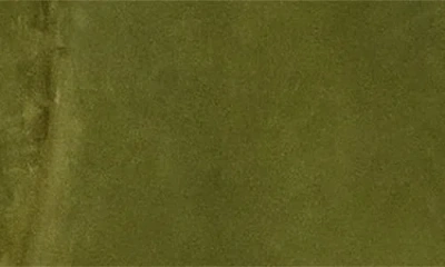 Tom Ford Collared Suede Bomber Jacket In Green