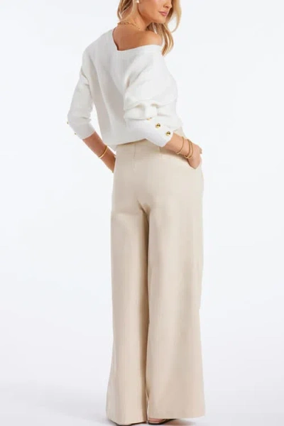 Bishop + Young Cassidy Sweater In White