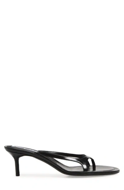 Acne Studios Sandals Open Toe Thin Straps Design In Black