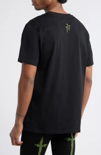Rta Liam Regular Fit Cotton Logo Graphic T-shirt In Multi