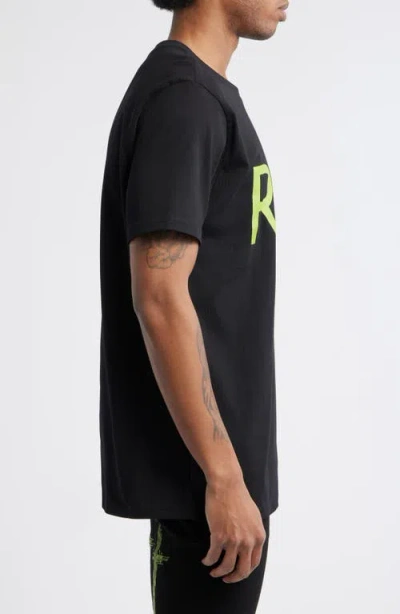Rta Liam Regular Fit Cotton Logo Graphic T-shirt In Multi