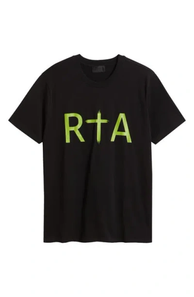 Rta Liam Regular Fit Cotton Logo Graphic T-shirt In Multi