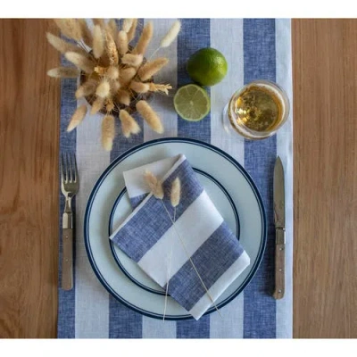 Solino Home Linen Table Runner In Multi