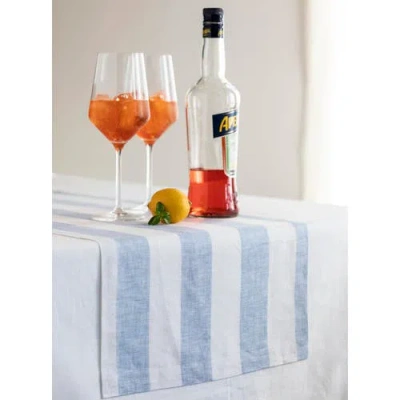 Solino Home Linen Table Runner In Multi