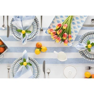 Solino Home Linen Table Runner In Multi