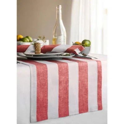 Solino Home Linen Table Runner In Multi