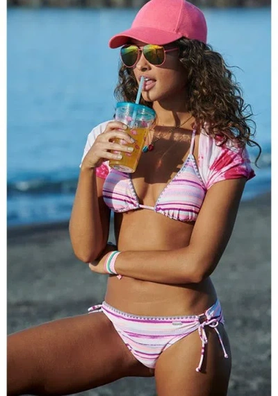 Lascana Printed Loop Classic Bikini Bottom In Multi