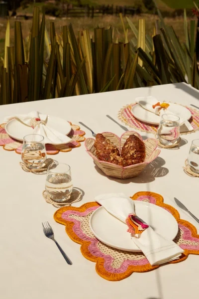 Coro Cora Flower Bread Baske In Multi