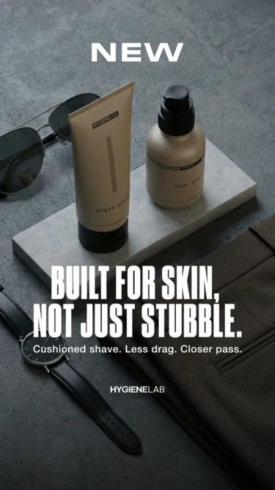Hygienelab Fragrance-free Shave Cream In Neutral