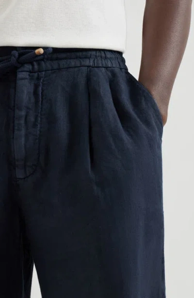 Brunello Cucinelli Tailored Drawstring Shorts In Black