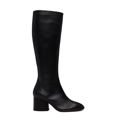 Aeyde Ariana Pointed Toe Boots In Black