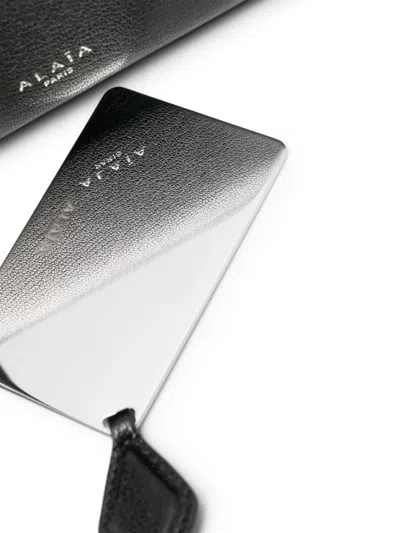 Alaïa Alaia Le Teckel Medium Black Bag In Black