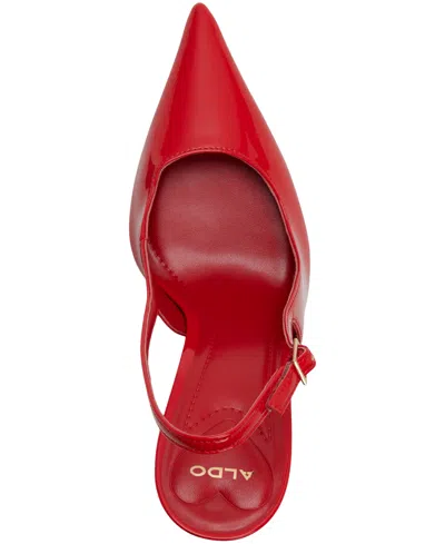 Aldo Serrah Slingback Pump In Red
