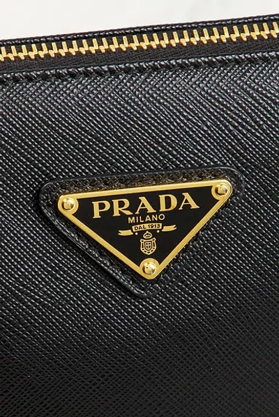 Pre-owned Prada Triangle Shoulder Bag In Black
