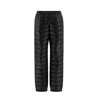 Herno Black Polyamide Athletic Pants In Black