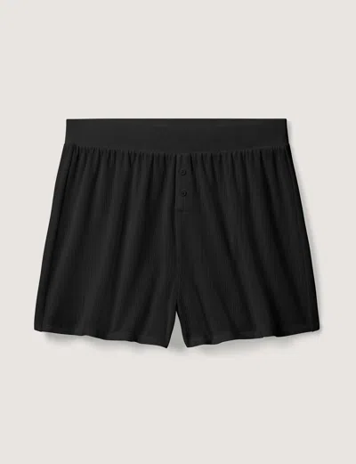 Tommy John Luxe Rib Pajama Shorts In Pink
