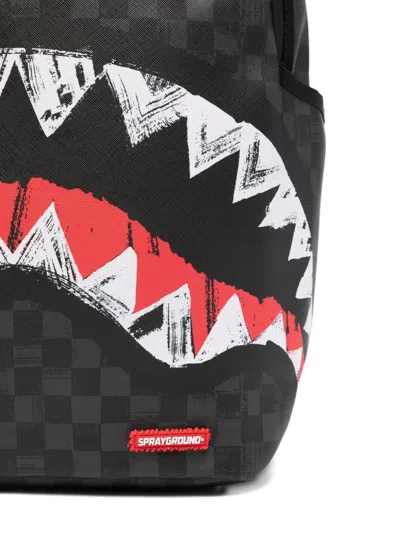 Sprayground Scribble Shark Backpack  In Multi