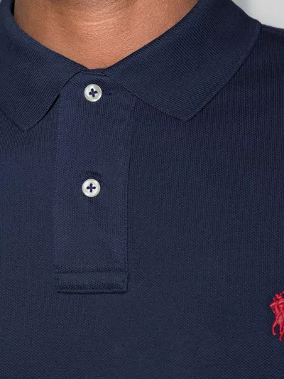 Polo Ralph Lauren Slim Fit Classic Polo Shirt Clothing In Blue