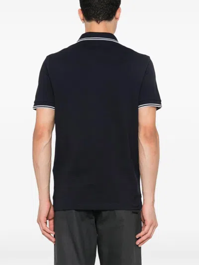 Stone Island Mens Black Brand-patch Regular-fit Stretch-cotton Polo Shirt Xl In Black