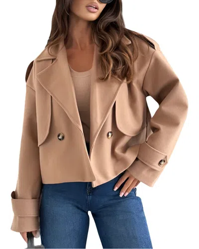 Leon Gori Jacket In Neutral