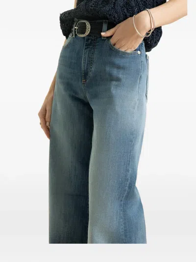 Eleventy Belt-loops Jeans In Blue