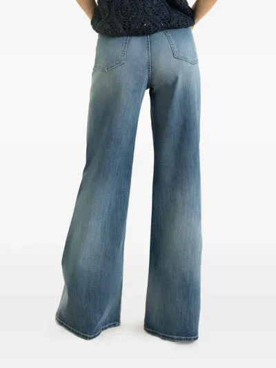 Eleventy Belt-loops Jeans In Blue