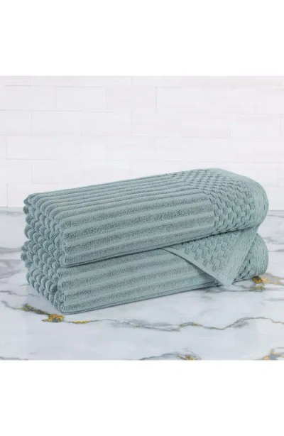 Superior 2-pack Bath Towel Set In Blue