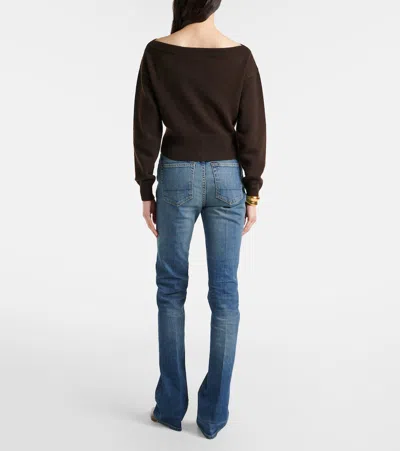 Tom Ford Flared Jeans In Blue