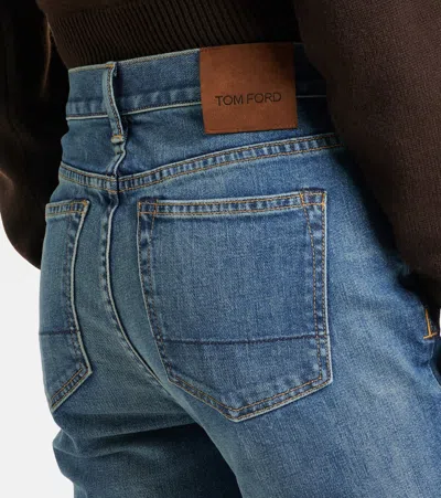 Tom Ford Flared Jeans In Blue