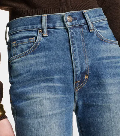 Tom Ford Flared Jeans In Blue