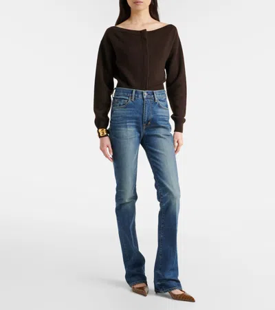 Tom Ford Flared Jeans In Blue