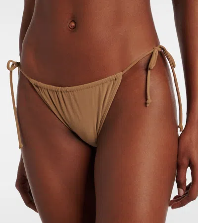 Norma Kamali String Bikini In Brown