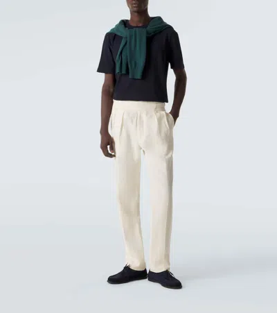 Rubinacci Cotton T-shirt In Blue