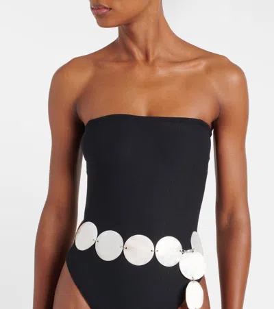 Same Shell Disc Swimsuit In Black