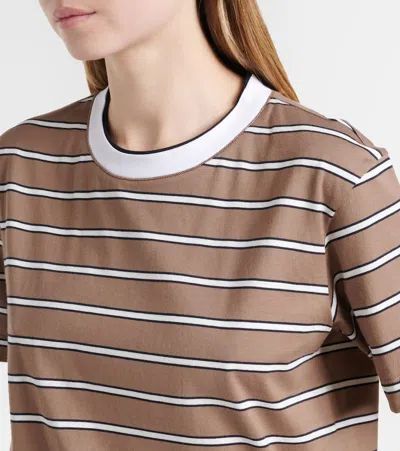 棉质条纹针织T恤