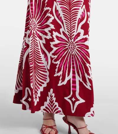 Poupette St Barth Nova Floral Jersey Maxi Dress In Multi