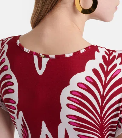 Poupette St Barth Nova Floral Jersey Maxi Dress In Multi