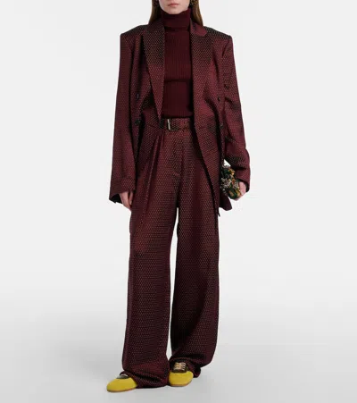 Dries Van Noten Suede Sneakers Low Profile Rubber Sole In Multi