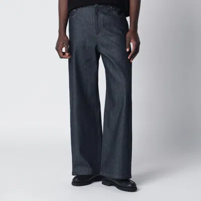 A.p.c. Dark Blue Denim Straight Leg Jeans