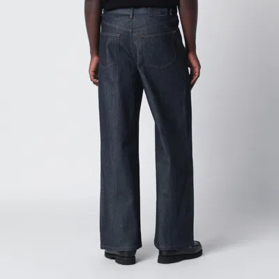 A.p.c. Dark Blue Denim Straight Leg Jeans