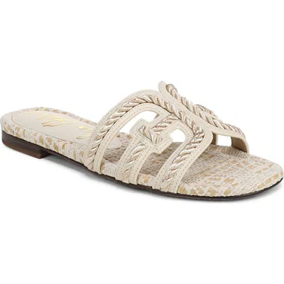 Sam Edelman Bay Twist Strap Sandals In White