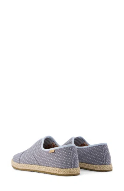 Toms Palmera Plus Espadrille Slipon In Blue