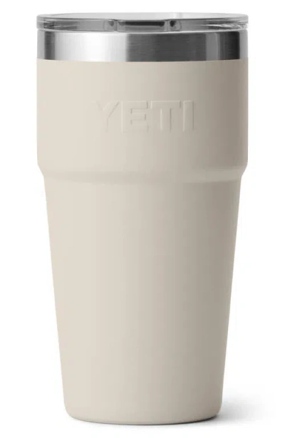 Yeti Rambler 20-ounce Stackable Cup In White