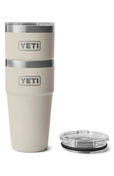 Yeti Rambler 20-ounce Stackable Cup In White