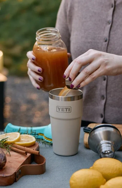 Yeti Rambler 20-ounce Stackable Cup In White