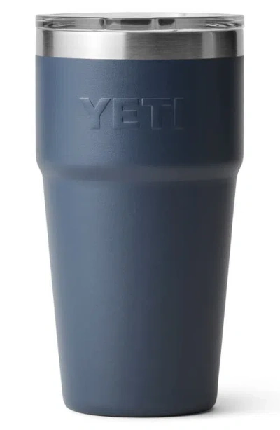 Yeti Rambler 20-ounce Stackable Cup In Blue