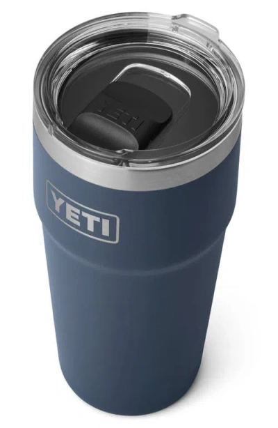 Yeti Rambler 20-ounce Stackable Cup In Blue