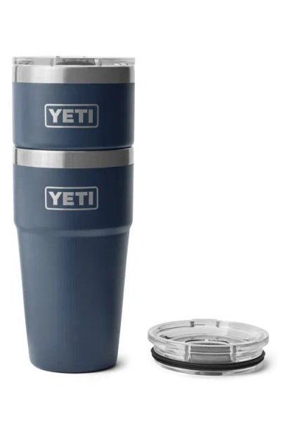 Yeti Rambler 20-ounce Stackable Cup In Blue