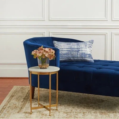 Elisabeth York Devi Decorative Throw Pillow Collection In Blue